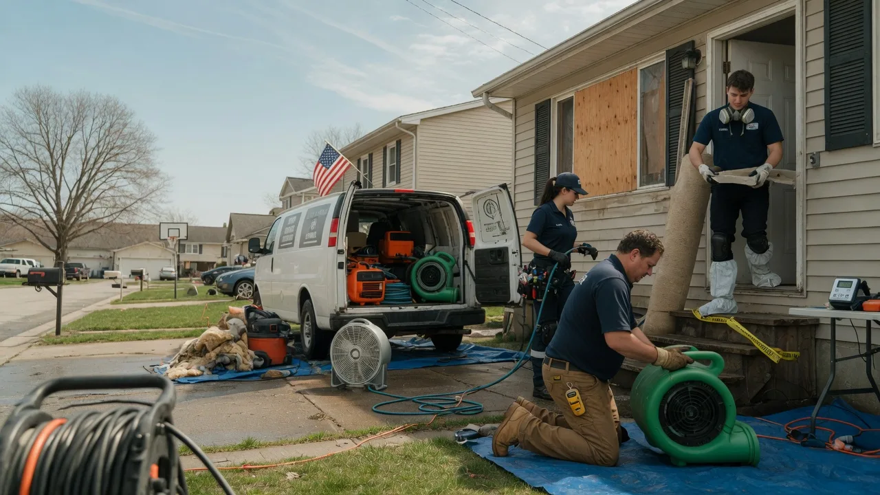 Water Damage Restoration in Gilman City, MO near me